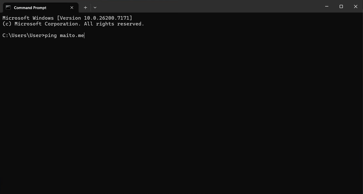 Command prompt